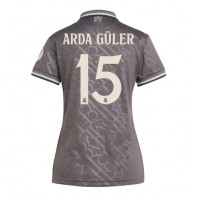 Camiseta Real Madrid Arda Guler #15 Tercera Equipación para mujer 2024-25 manga corta